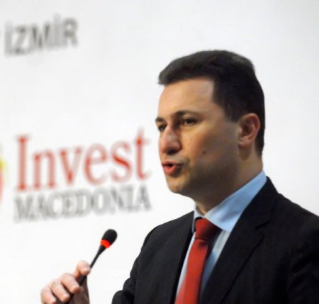Makedonya Başbakanı Gruevski Türk Yatarımcıları Ülkesine Davet Etti