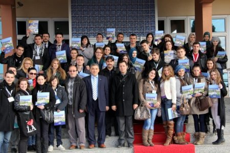 Makedonyalı öğrenciler ÇOMÜ'de Türkçe dersi alacak