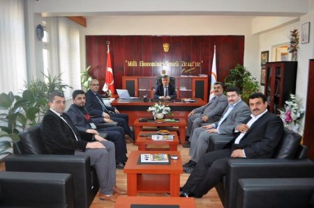 MAKİAD Hizmet Komitesi üyelerinden Gıda Tarım Müdürü Selvi'ye ziyaret