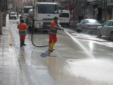 Malatya Sokakları Bayram İçin Temizleniyor
