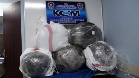 Malatya’da 48 kilo esrar ele geçirildi