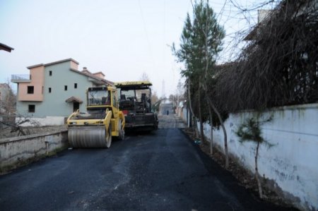 Malatya'da Cankoç Sitesi'nin cadde ve sokakları asfaltlandı
