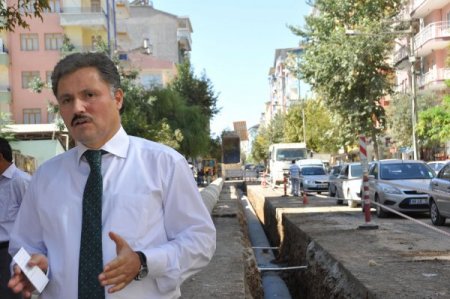 Malatya’da İsmetpaşa Caddesi'nde altyapı yenileniyor