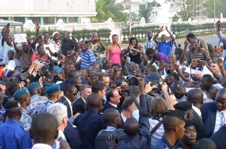 Mali'de Hollande şov