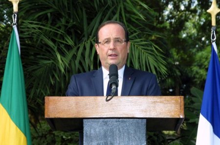 Mali'de Hollande şov