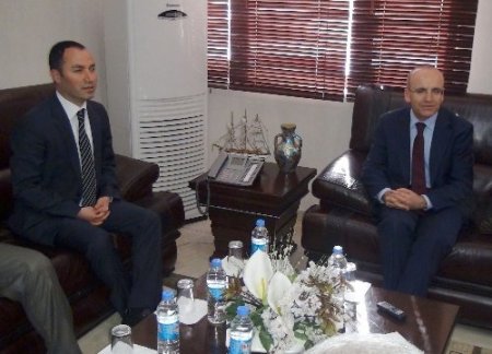 Maliye Bakanı Mehmet Şimşek Batman Belediyesi'ni ziyaret etti