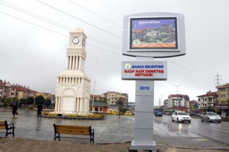 Mamak Belediyesi'nden Ekin Mahallesi'ne Rauf Denktaş Meydanı