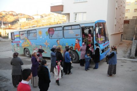 Mamak’ta gezici anaokulu hizmet vermeye başladı