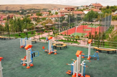 Mamak'ta yeşil alan çalışmaları devam ediyor