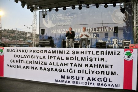 Mamak'taki Ramazan Etkinlikleri İptal Edildi