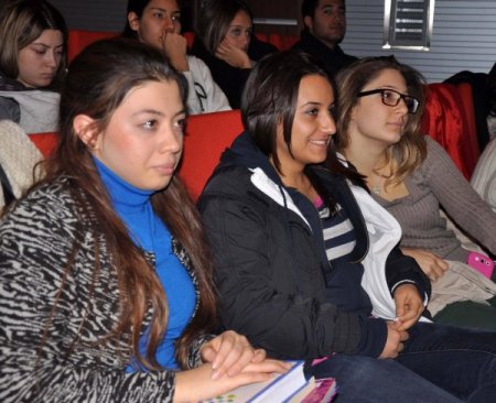 Manas, Gedizli öğrencilere başarı tüyoları verdi