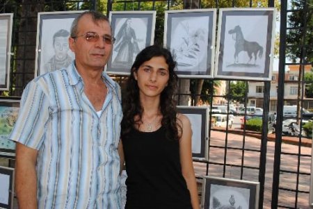 Manavgat Anadolu Lisesi Öğrencisi 7 Yılda 4'üncü Kişisel Resim Sergisini Açtı