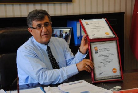 Manavgat Kaymakamlığı, vatandaş odaklı hizmet belgesi aldı