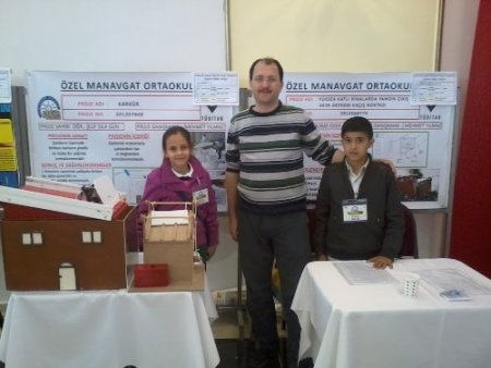 Manavgat Koleji'nin 'Yangın Anında Binayı Güvenli Terk Projesi' birinci oldu