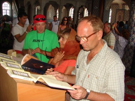 Manavgat Külliye Camii'ne Gelen Turistler Duygularını Kağıda Dökecek