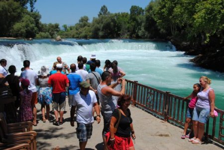 Manavgat Şelalesi'ni bu yıl 1 milyon turist ziyaret etti