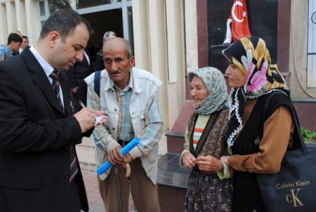 Manavgat'a göç eden 145 ailenin ihtiyaçları giderildi