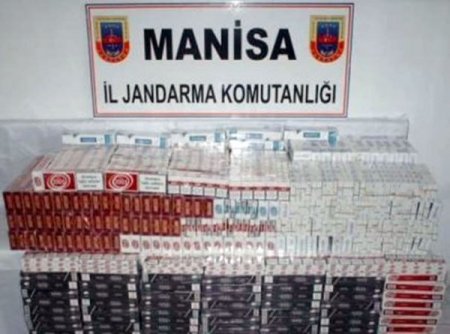 Manisa’da Esrar Ve Kaçak Sigara Ele Geçirildi