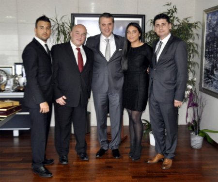 Mannheim Beşiktaşlılar Derneği’nden başkan Orman'a ziyaret