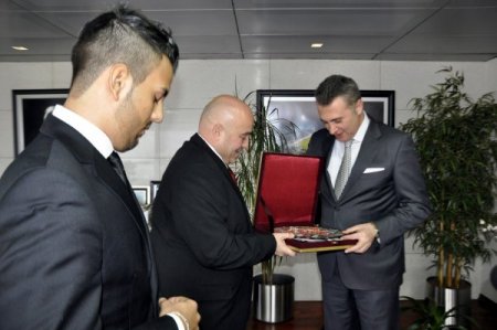 Mannheim Beşiktaşlılar Derneği’nden başkan Orman'a ziyaret