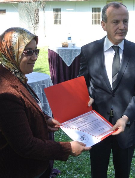 Mantar kursunu tamamlayanlara sertifikaları verildi