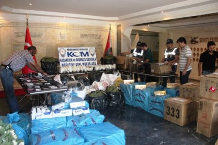 Mardin’de 171 kilo 800 gram esrar ele geçirildi