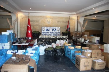 Mardin’de 171 kilo 800 gram esrar ele geçirildi