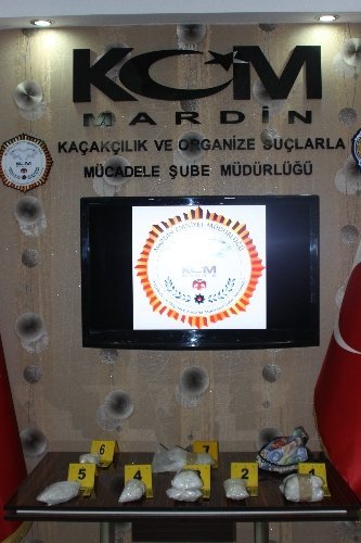 Mardin’de 8 bin 681 adet Ecstasy hap ele geçirildi