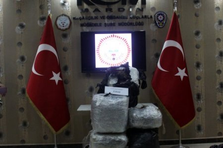 Mardin’de 85 kilo esrar ele geçirildi