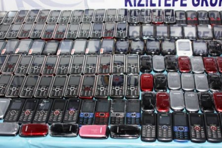 Mardin’de bin 280 adet kaçak cep telefonu yakalandı