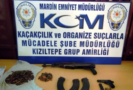 Mardin’de Silah Ve Mühimmat Ele Geçirildi