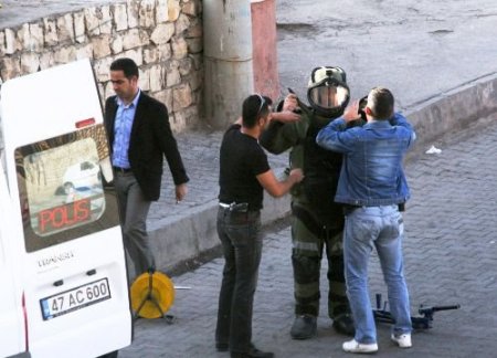 Mardin'de Şüpheli Paket Paniği