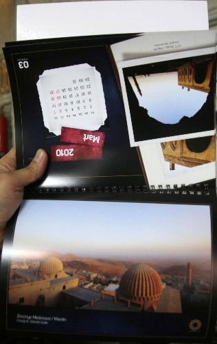 Mardin'in Tarihi Güzellikleri Takvime Yansıdı
