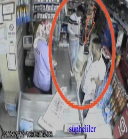 Market hırsızları kamerada