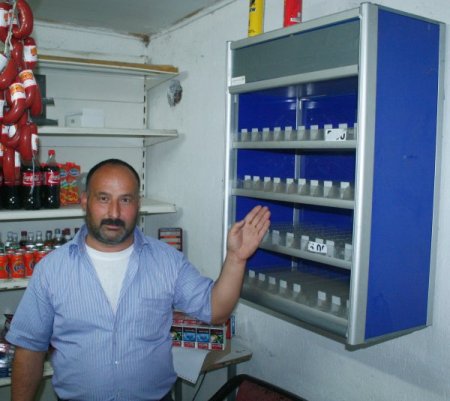 Market soygunu güvenlik kameralarına yansıdı