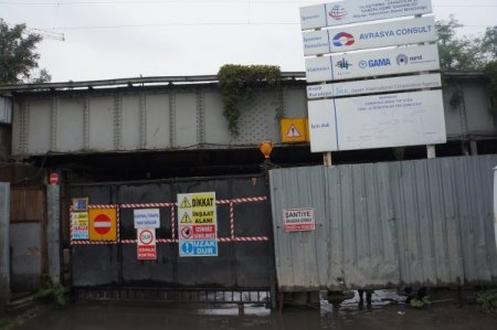 Marmaray şantiyesine yıldırım düştü: 3 yaralı