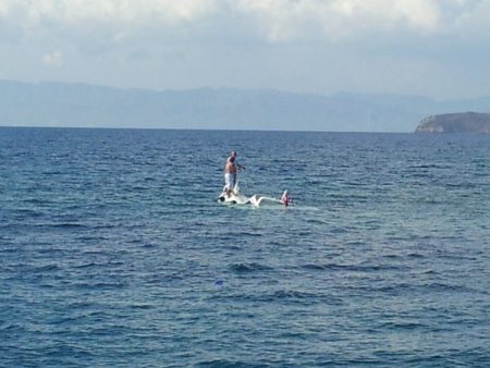 Marmaris ve Gökova'da iki tekne battı