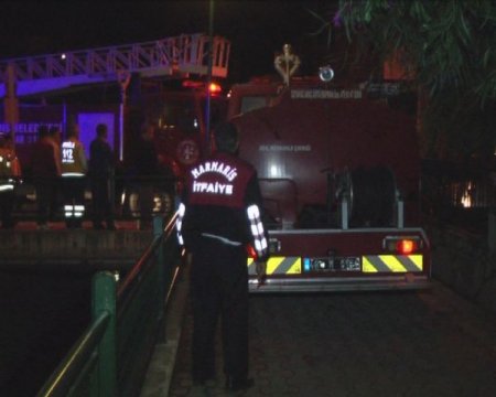 Marmaris’te yangın korkuttu