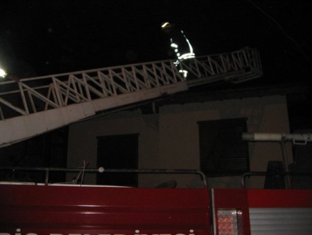 Marmaris’te yangın paniği