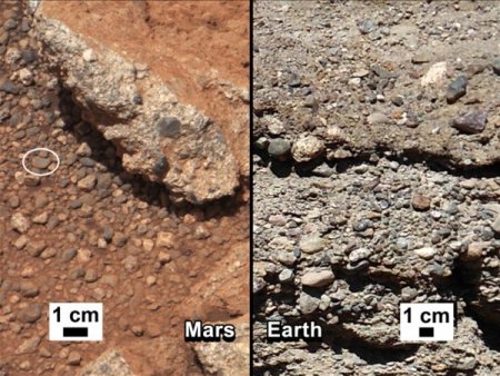 Mars robotu Curiosity yok olmuş bir nehrin izlerini buldu