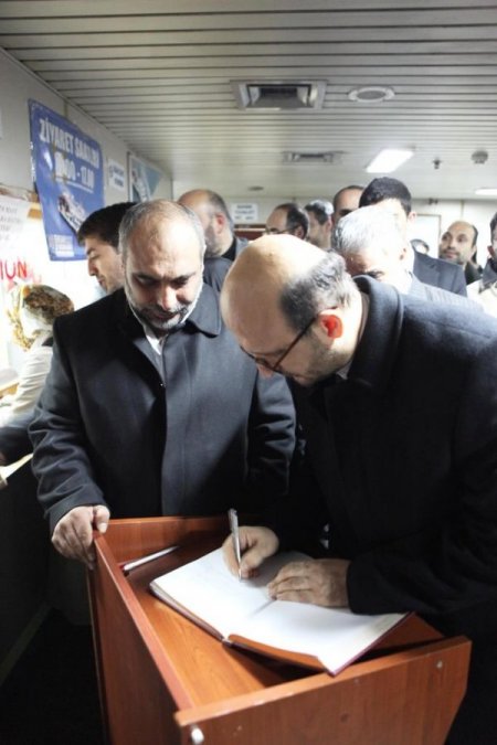 Mavi Marmara'ya Yeni Yılda Da Ziyaretçi Akını