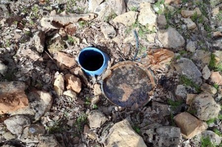 Mayın tuzağını jandarma bozdu