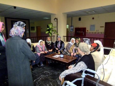 Mazlumder, huzurevi sakinlerini ziyaret etti