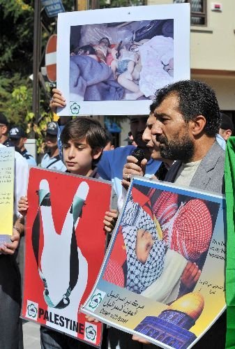 Mazlumder'den İsrail Büyükelçiliği Önünde Kudüs Eylemi