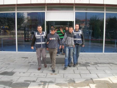 Mazot hırsızları suçüstü yakalandı