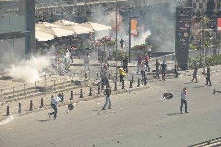 Mecidiyeköy’ü savaş alanına çevirdiler