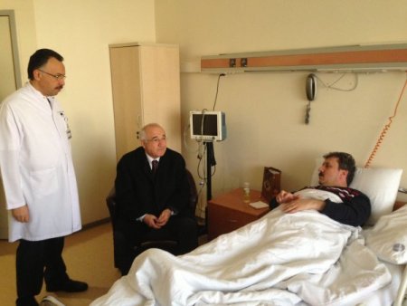 Meclis Başkanı Çiçek’ten Destici’ye geçmiş olsun ziyareti