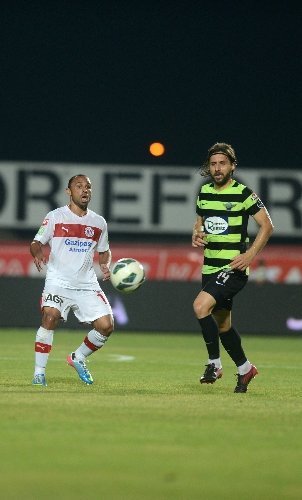 Medical Park Antalyaspor: 1 - Akhisar Belediyespor: 0 (İlk yarı)