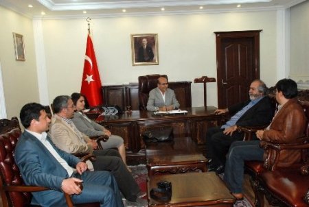 Mehmet Altan’dan Vali Demirtaş’a ziyaret