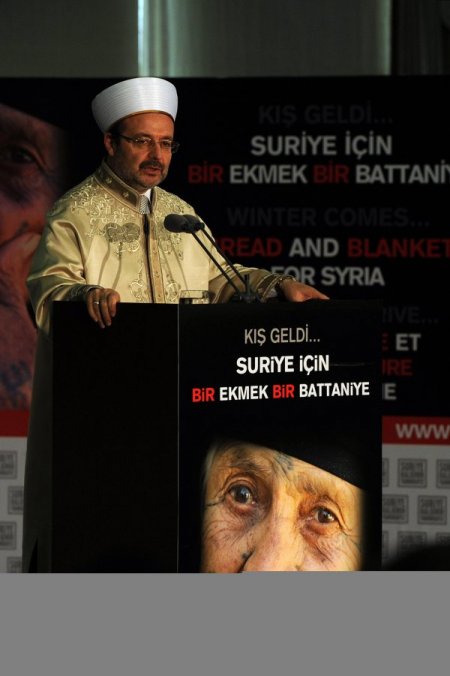 Mehmet Görmez: Suriye'de bir insanın ölümü, insanlığın ölümüdür